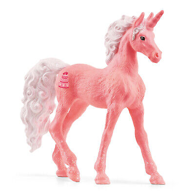 Schleich-Birthday Cake Unicorn Foal-70739-Legacy Toys