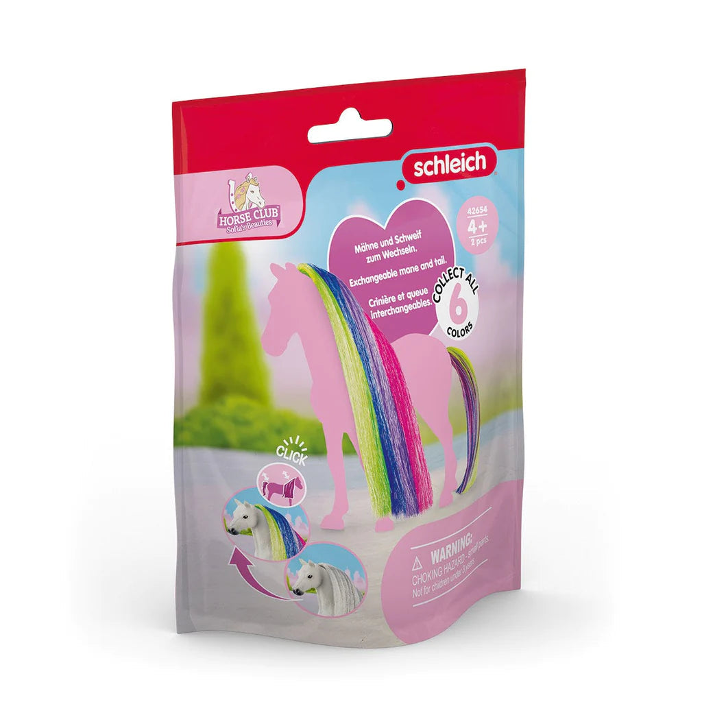 Schleich-Hair Beauty Horses Rainbow-42654-Legacy Toys