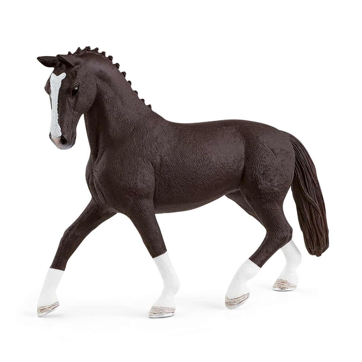 Schleich-Hannoverian Mare, Black--Legacy Toys