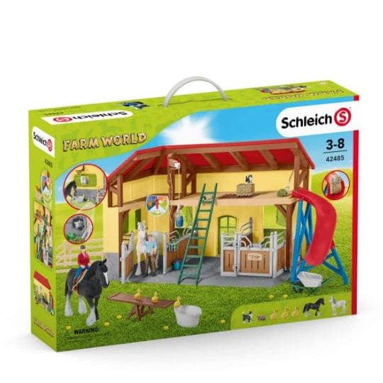 Schleich-Horse Stable-42485-2-Horse Stable-Legacy Toys