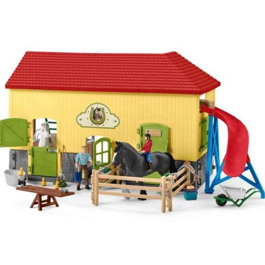 Schleich-Horse Stable-42485-2-Horse Stable-Legacy Toys
