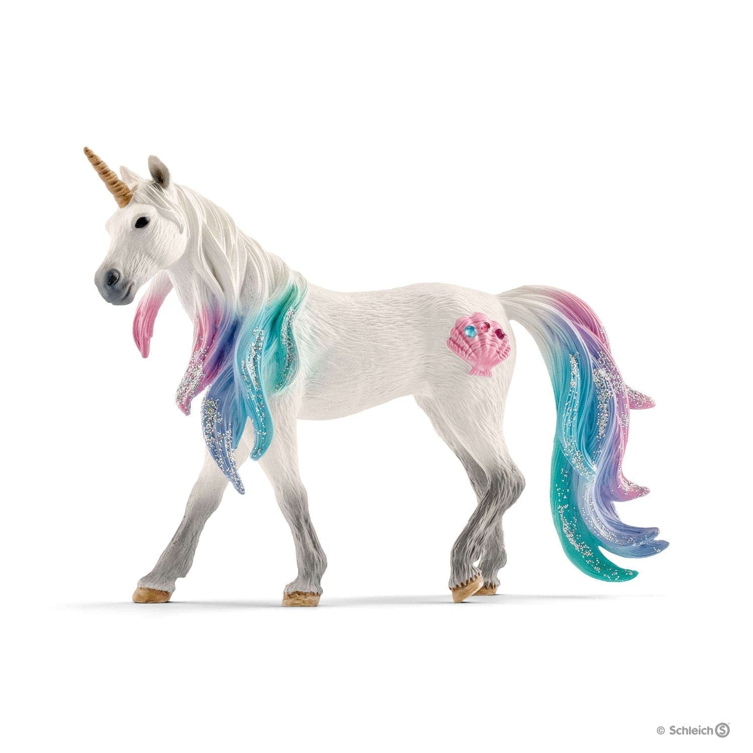 Schleich-Sea Unicorn, Mare-70570-Legacy Toys