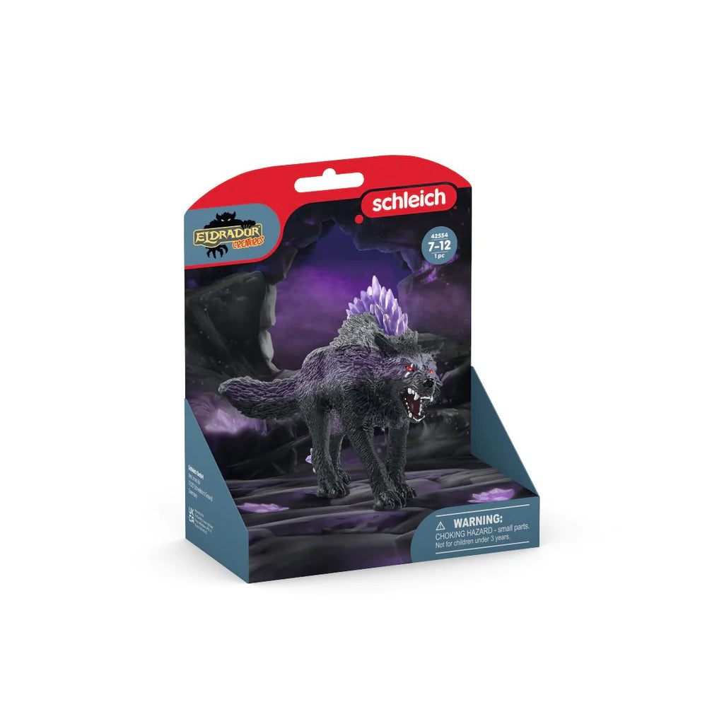 Schleich-Shadow Wolf-42554-Legacy Toys