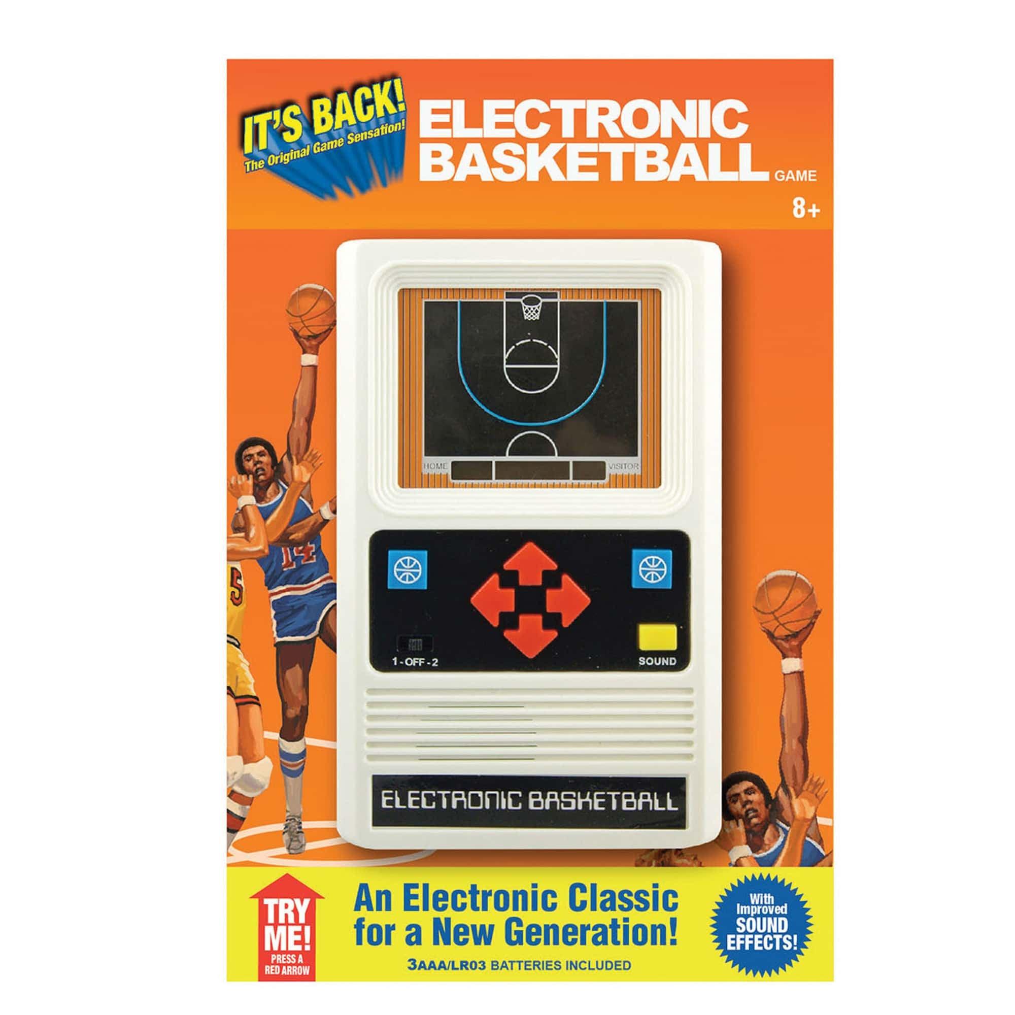 Schylling-Electronic Basketball Handheld Game-09505-Legacy Toys