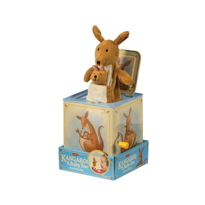 Schylling-Kangaroo Jack in the Box-KRJB2-Legacy Toys