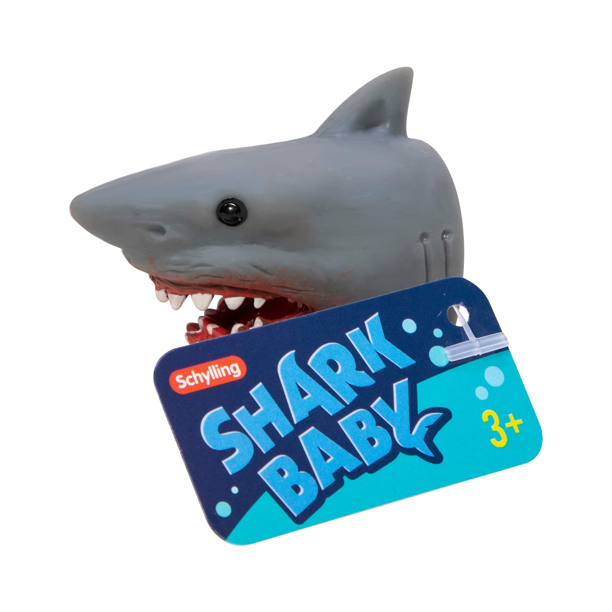 Schylling-Shark Baby Finger Puppet-SBFP-Legacy Toys