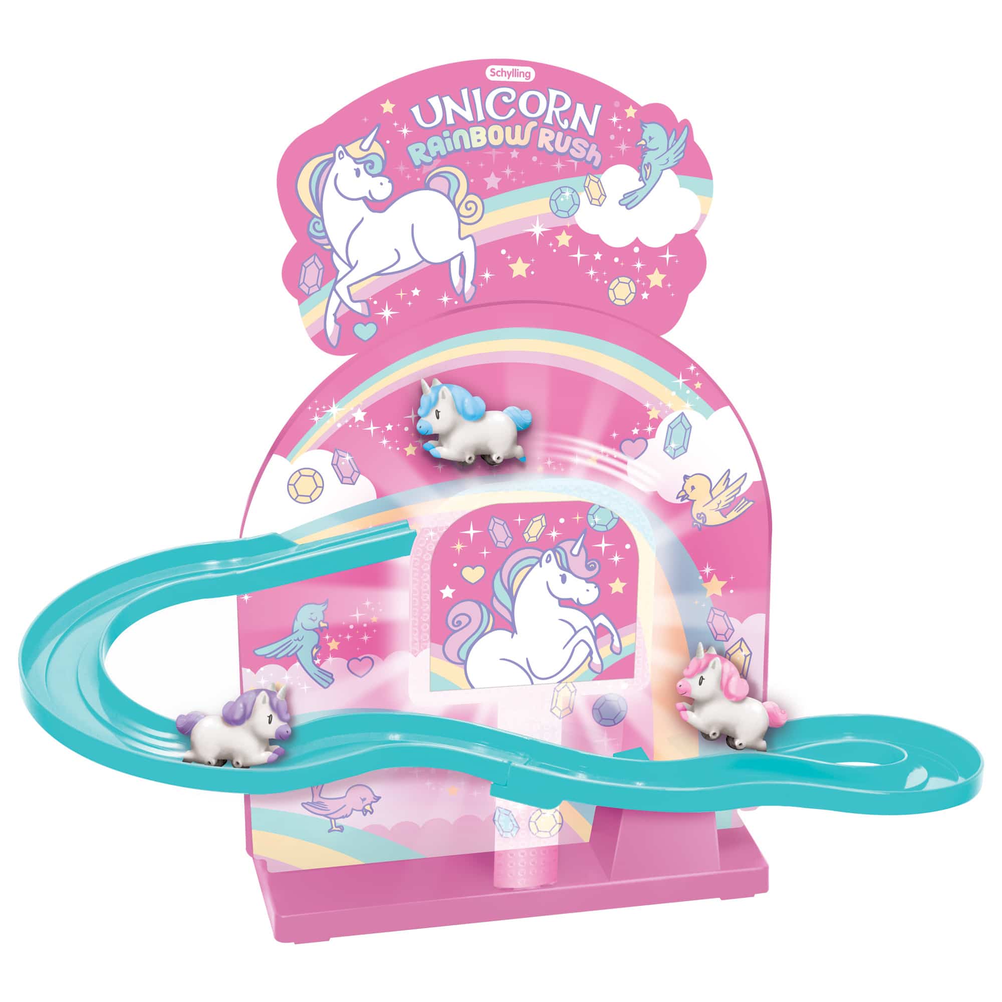 Schylling-Unicorn Rainbow Rush-URR-Legacy Toys