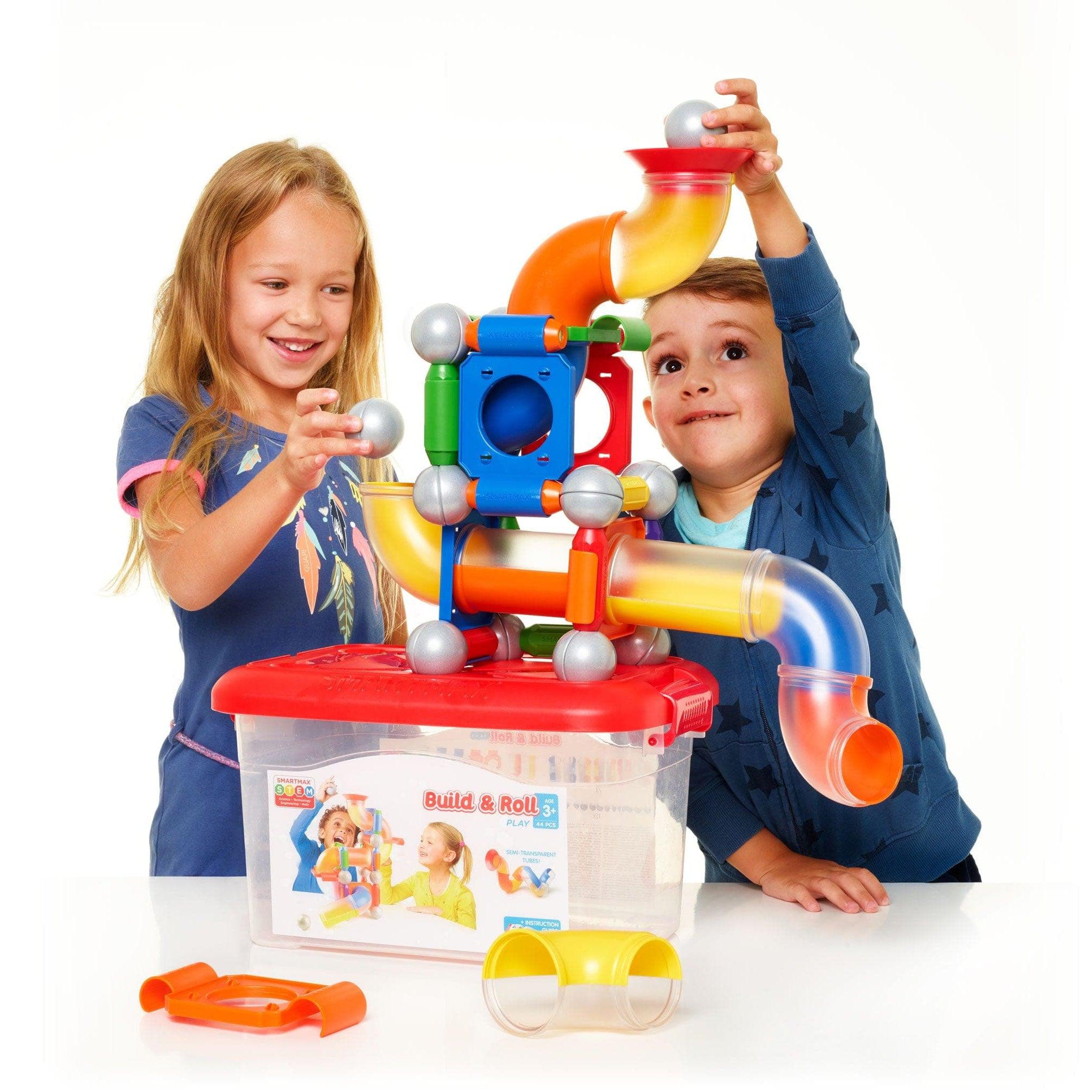 Smart Toys & Games-SmartMax Build & Roll-SMX909US-Legacy Toys