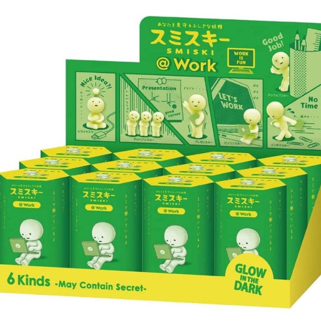 Sonny Angel-Smiski Mini Figure: Work Series-SMI-66401-Box of 12-Legacy Toys