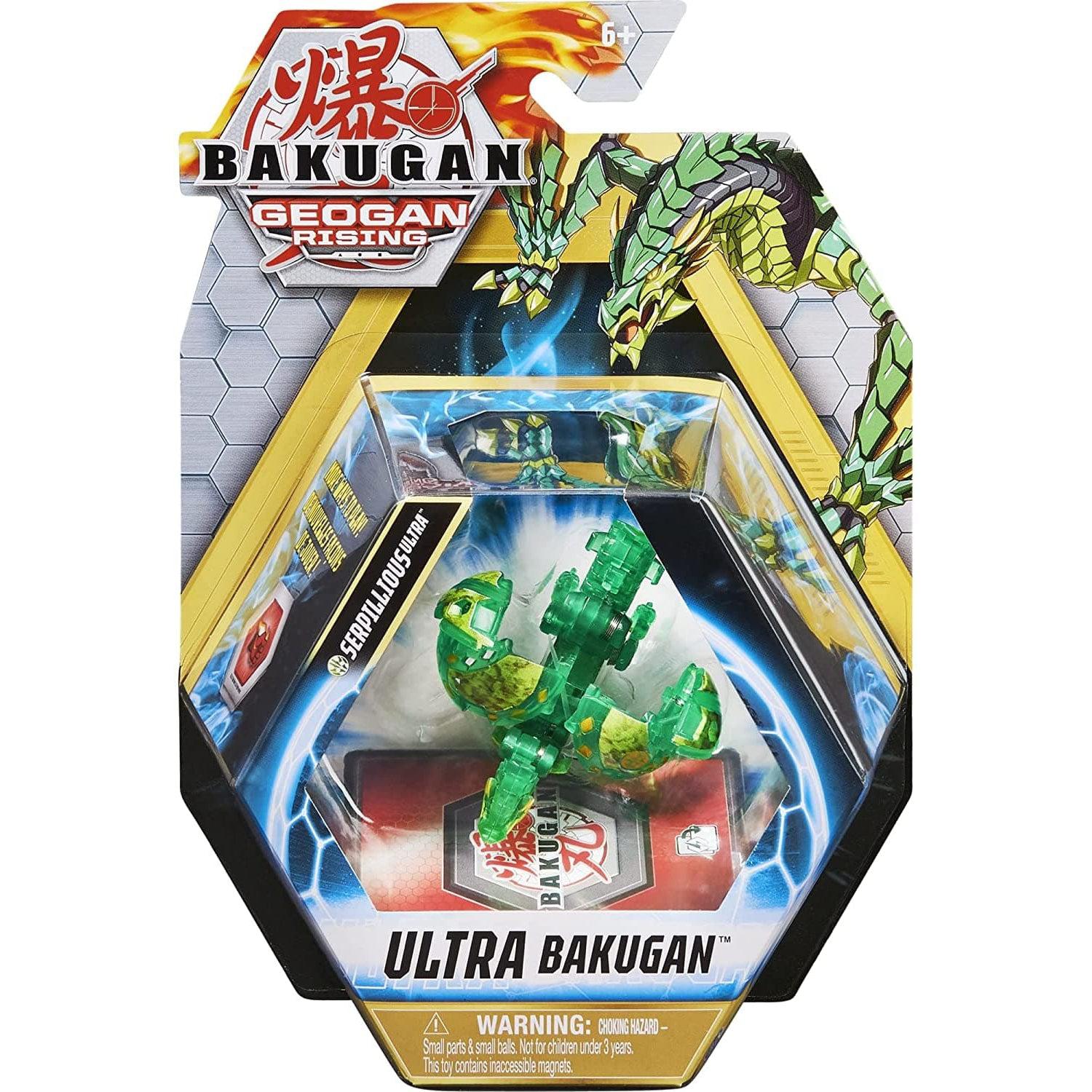 Spin Master-Bakugan: Geogan Rising - Bakugan Ultra Ball Pack S3 Assortment-20131108-Elemental Serpillious Ultra-Legacy Toys