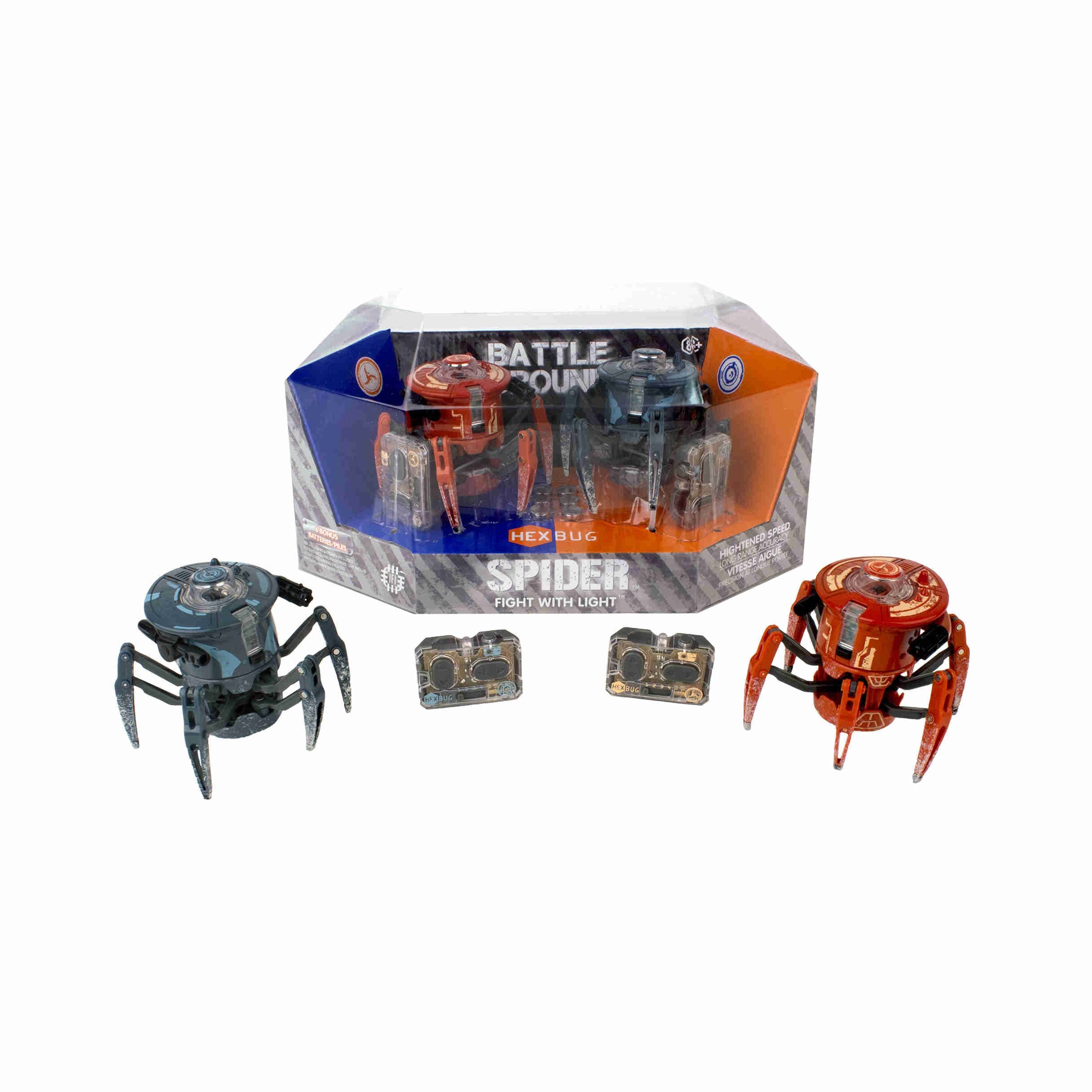 Spin Master-Battle Spider 2.0 Twin-Pack IR Remote Controls-409-5122-Legacy Toys