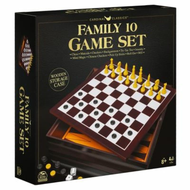 Spin Master-Family 10 Game Set-6061808-Legacy Toys