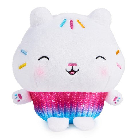Spin Master-Gabby`s Dollhouse 7" Cakey Cat Purr-ific Plush Toy-6066239-Legacy Toys