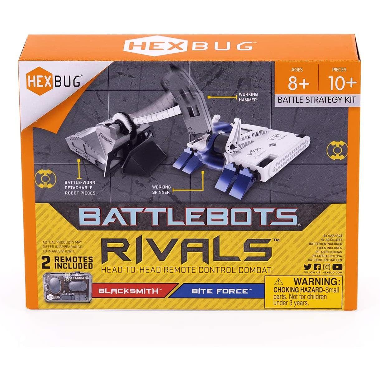 Spin Master-Hexbug Battlebots Rivals V4 - Blacksmith vs. Bite Force-6069024-Legacy Toys