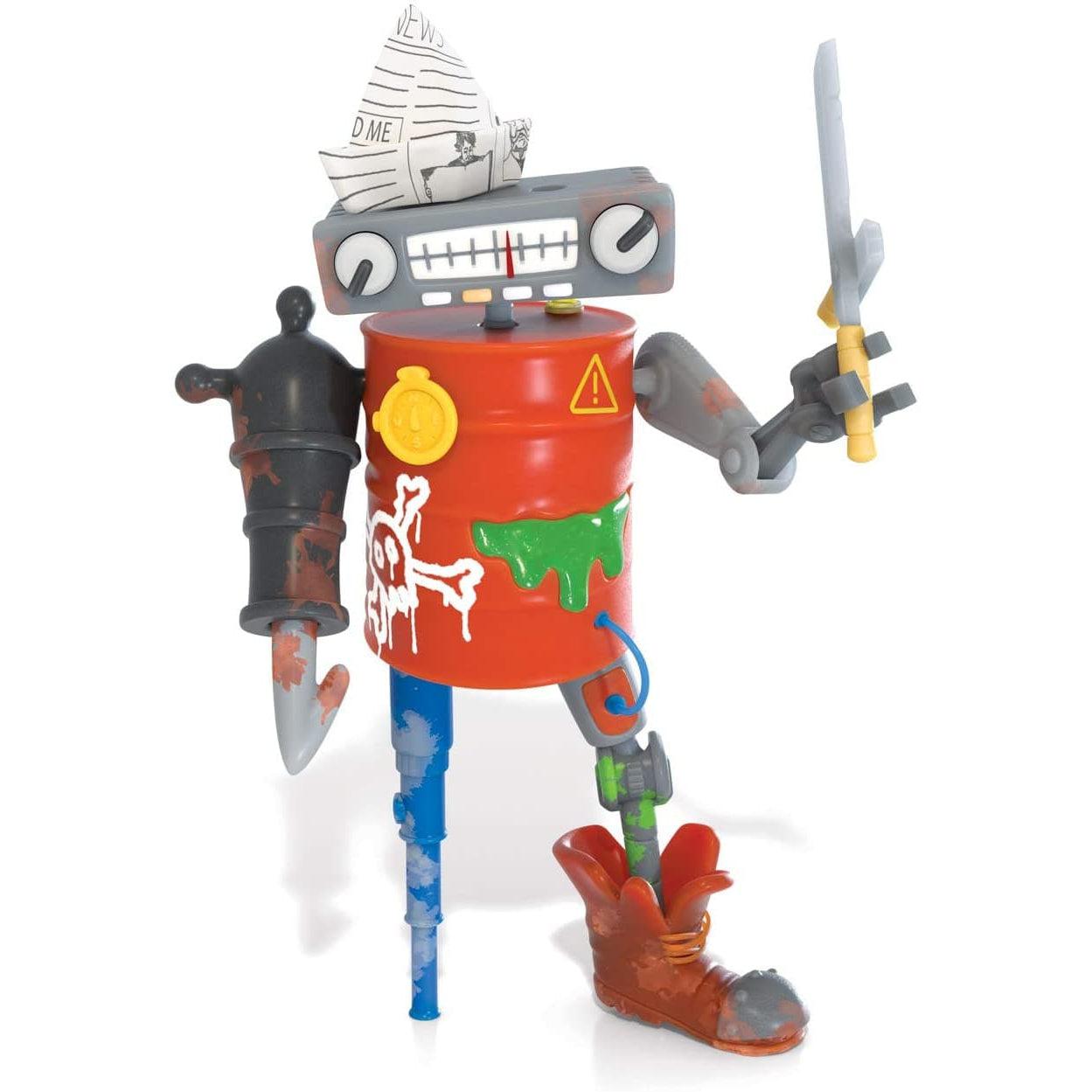 Spin Master-Hexbug Junkbots Trash Bin Assorted Styles-430-6841-Legacy Toys