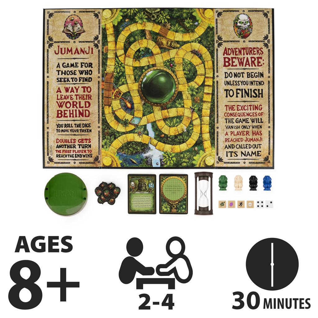 Spin Master-Jumanji The Game-6061775-Legacy Toys