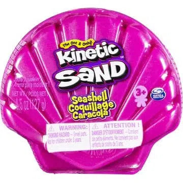 Spin Master-Kinetic Sand 4.5 oz Seashell Sand Assortment-20119084-Pink-Legacy Toys