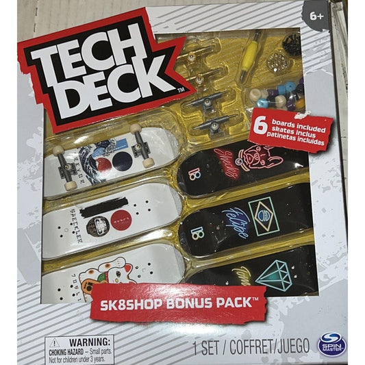 Spin Master-Tech Deck SkateShop Bonus Pack-6028845-Legacy Toys