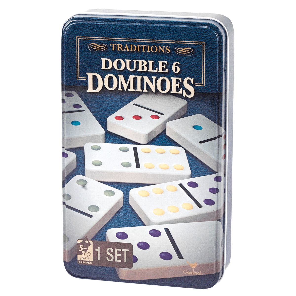 Spin Master-Traditions Double 6 Dominoes-20095717-Legacy Toys