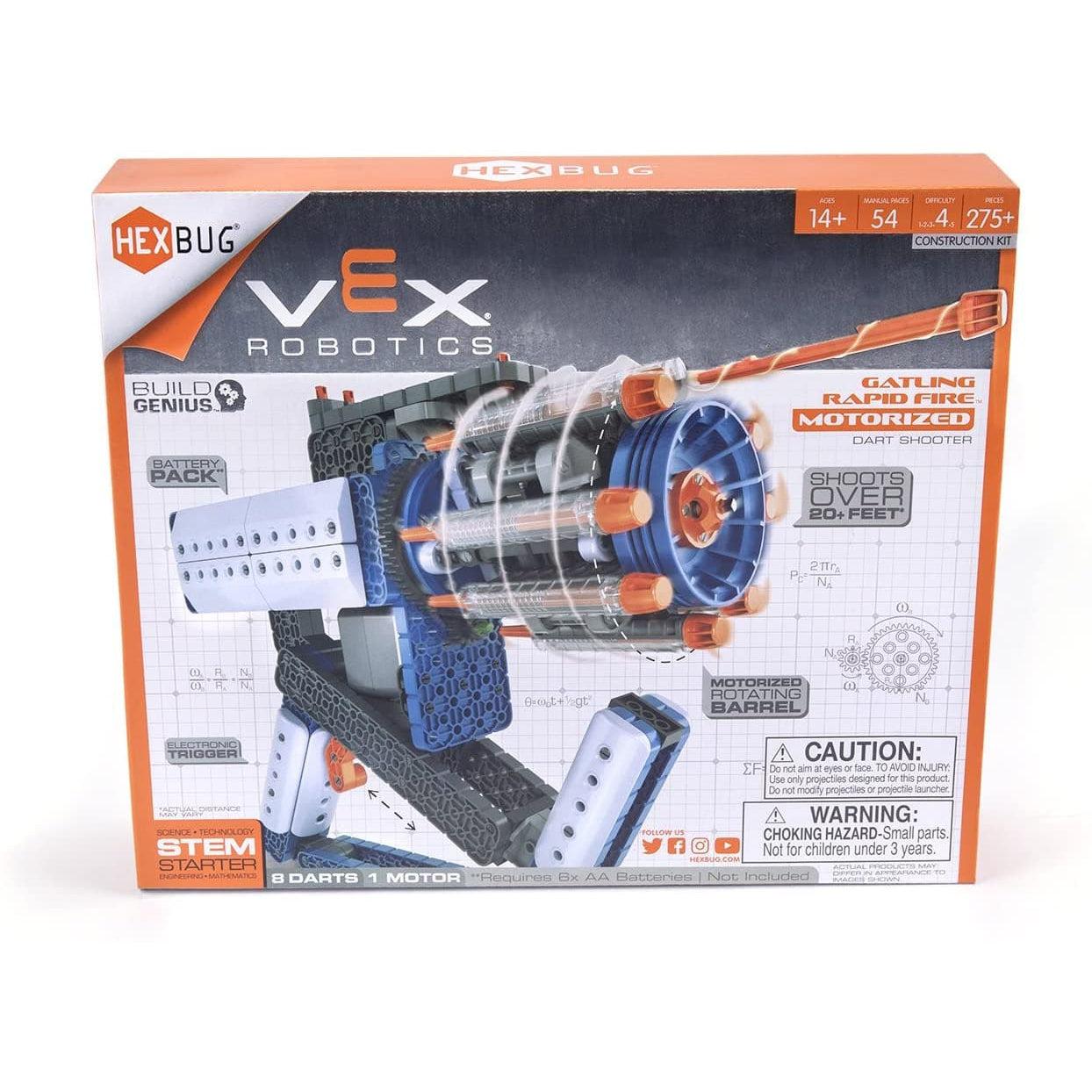 Spin Master-Vex Robotics STEM Gatling Rapid Fire-406-6108-Legacy Toys