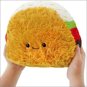 Squishable-Comfort Food - 7" Mini Taco-SQU-101744-Legacy Toys