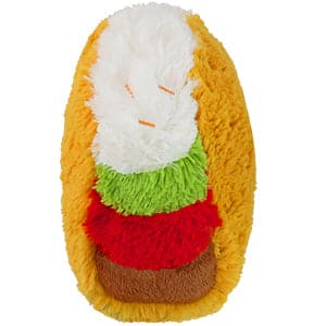 Squishable-Comfort Food - 7" Mini Taco-SQU-101744-Legacy Toys