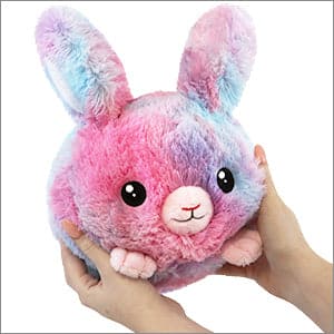 Squishable-Mini Squishables - 7" Cotton Candy Bunny-SQU-105360-Legacy Toys