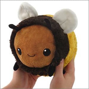 Squishable-Mini Squishables - 7" Fuzzy Bumblebee-101782-Legacy Toys
