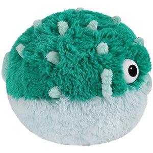 Squishable-Mini Squishables - 7" - Teal Pufferfish-106442-Legacy Toys