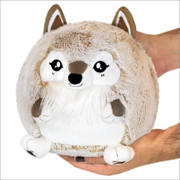 Squishable-Mini Squishables - 7" Wolf-SQU-113976-Legacy Toys