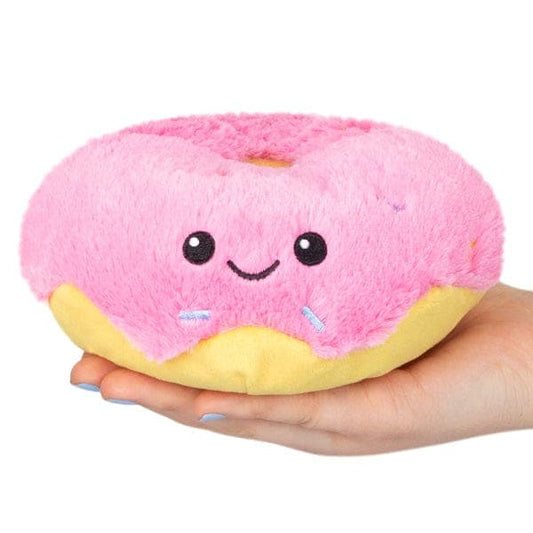 Squishable-Snugglemi Snackers - 5" Pink Donut-SQU-112696-Legacy Toys