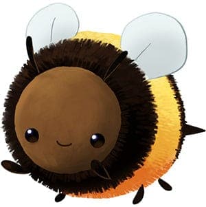 Squishable-Squishables - 15" Fuzzy Bumblebee-SQU-102192-Legacy Toys