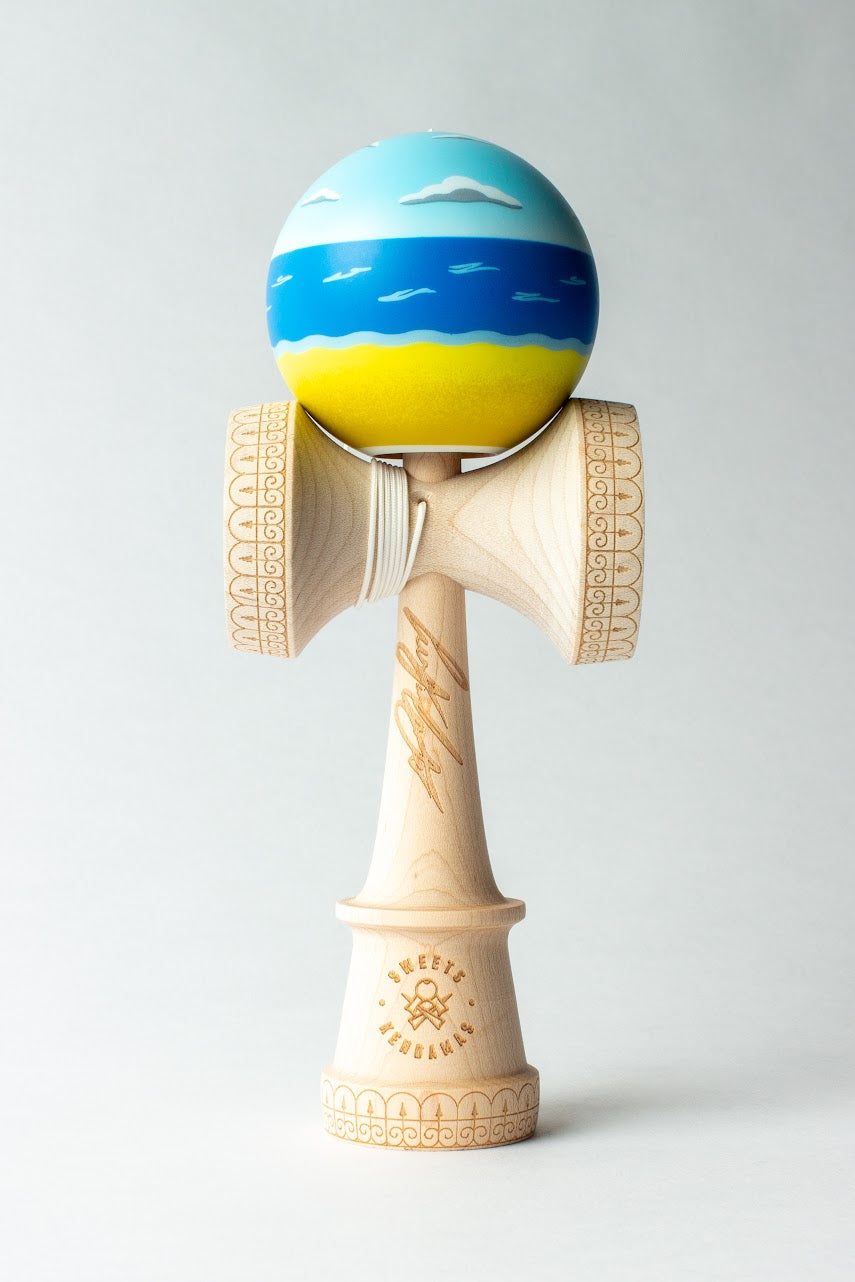 Sweets Kendamas-Sweets Juzzy Carter Amped Kedama-850-JC-Legacy Toys