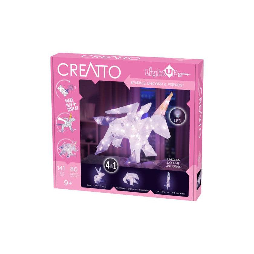 Thames & Kosmos-Creatto: Sparkle Unicorn & Friends-888005-Legacy Toys