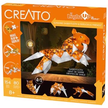 Thames & Kosmos-Creatto: Sunshine Sabertooth and Ferocious Friends-888017-Legacy Toys
