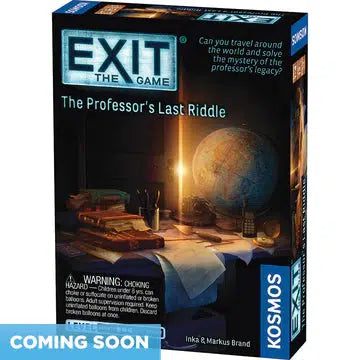Thames & Kosmos-EXIT: The Game - The Professor's Last Riddle-692864-Legacy Toys