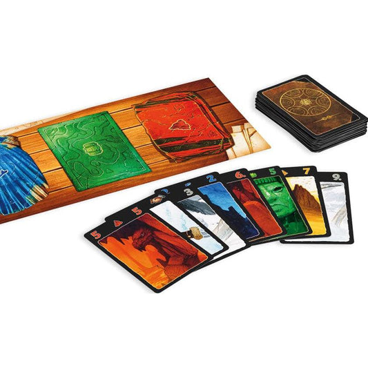 Thames & Kosmos-Lost Cities - Card Game - With 6th Expedition-691821-Legacy Toys