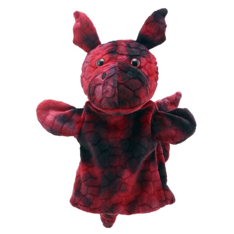 The Puppet Company-Animal Puppet Buddies - Dragon (Red)-PC004634-Legacy Toys