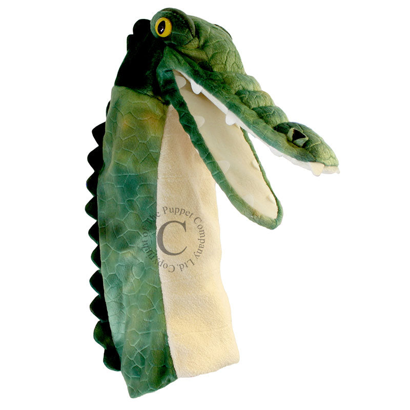 The Puppet Company-Long Sleeved Glove Puppets - Crocodile-PC006010-Legacy Toys