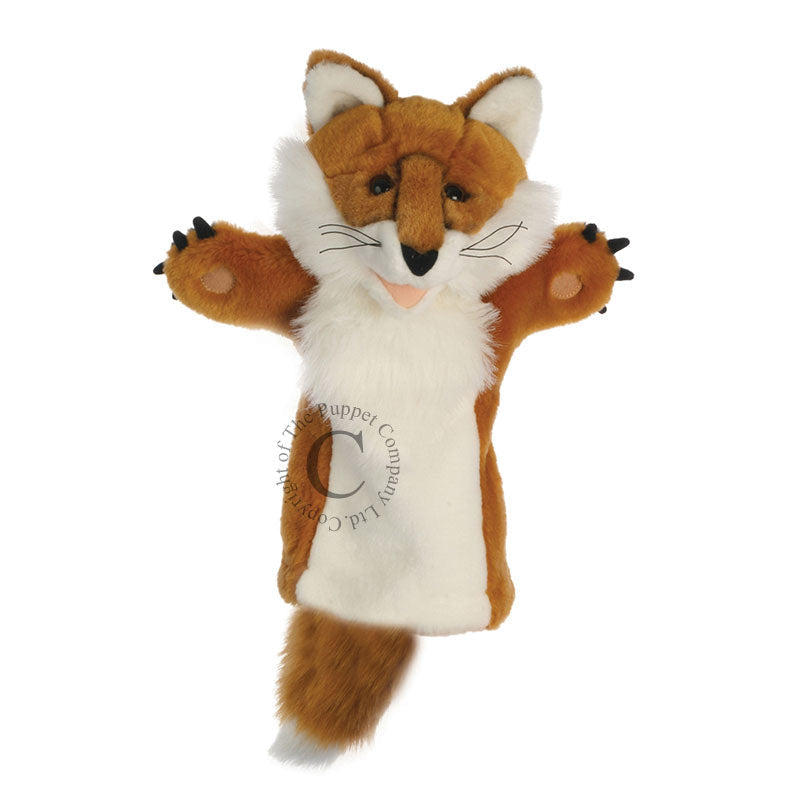 The Puppet Company-Long Sleeved Glove Puppets - Fox-PC006013-Legacy Toys