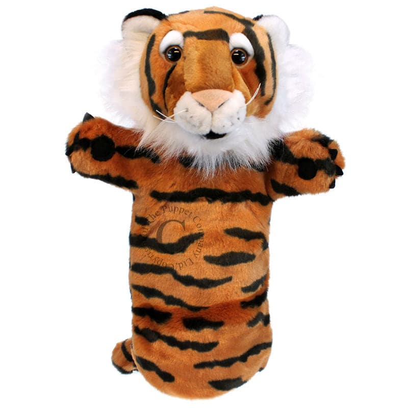 The Puppet Company-Long Sleeved Glove Puppets - Tiger-PC006028-Legacy Toys