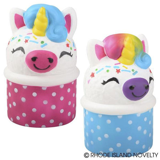 The Toy Network-10" Jumbo Squish Unicorn Ice Cream Scoop-CA-SQJUS-Legacy Toys