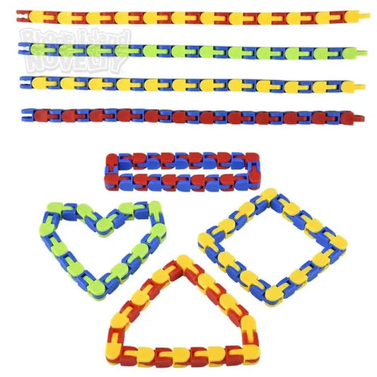 The Toy Network-10.75" Snap & Click Puzzle Assorted Colors--Legacy Toys