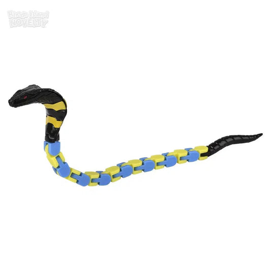 The Toy Network-12" Snap & Click Snake Assorted Colors--Legacy Toys