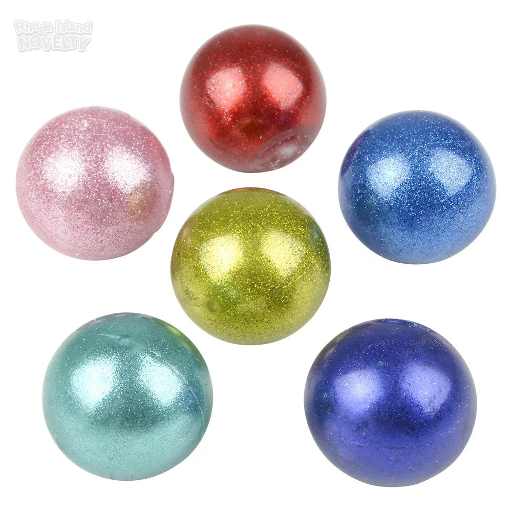 The Toy Network-1.6" Squish Sticky Metallic Orbs 3 Pack--Legacy Toys