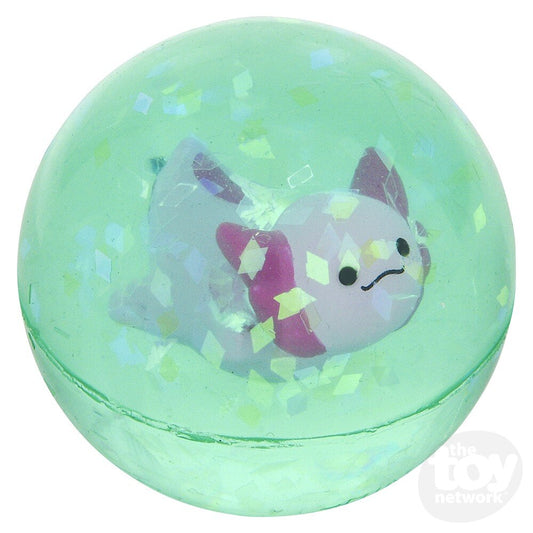 The Toy Network-1.75" Axolotl Hi-Bounce Ball-BA-AXOL2-Legacy Toys