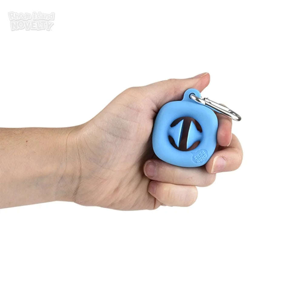 The Toy Network-1.75" Mini Snapperz Fidget Toy Keychain Assorted Colors-TY-SNMIN-Legacy Toys