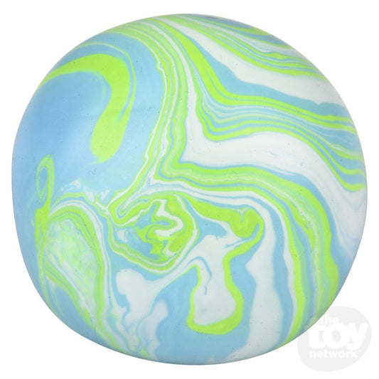 The Toy Network-2.33" Squish And Stretch Marbleized Gummi Ball-BA-SQSMA-Legacy Toys