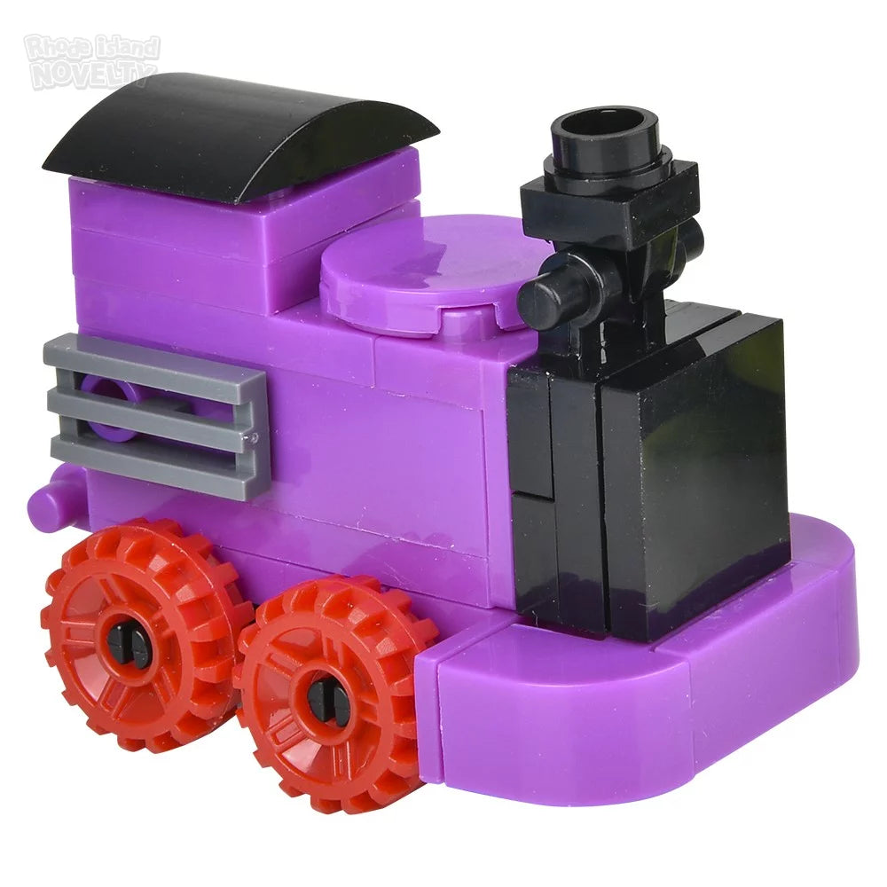 The Toy Network-3" Building Block Trains in Mystery Egg-VE-BBTRA-Legacy Toys