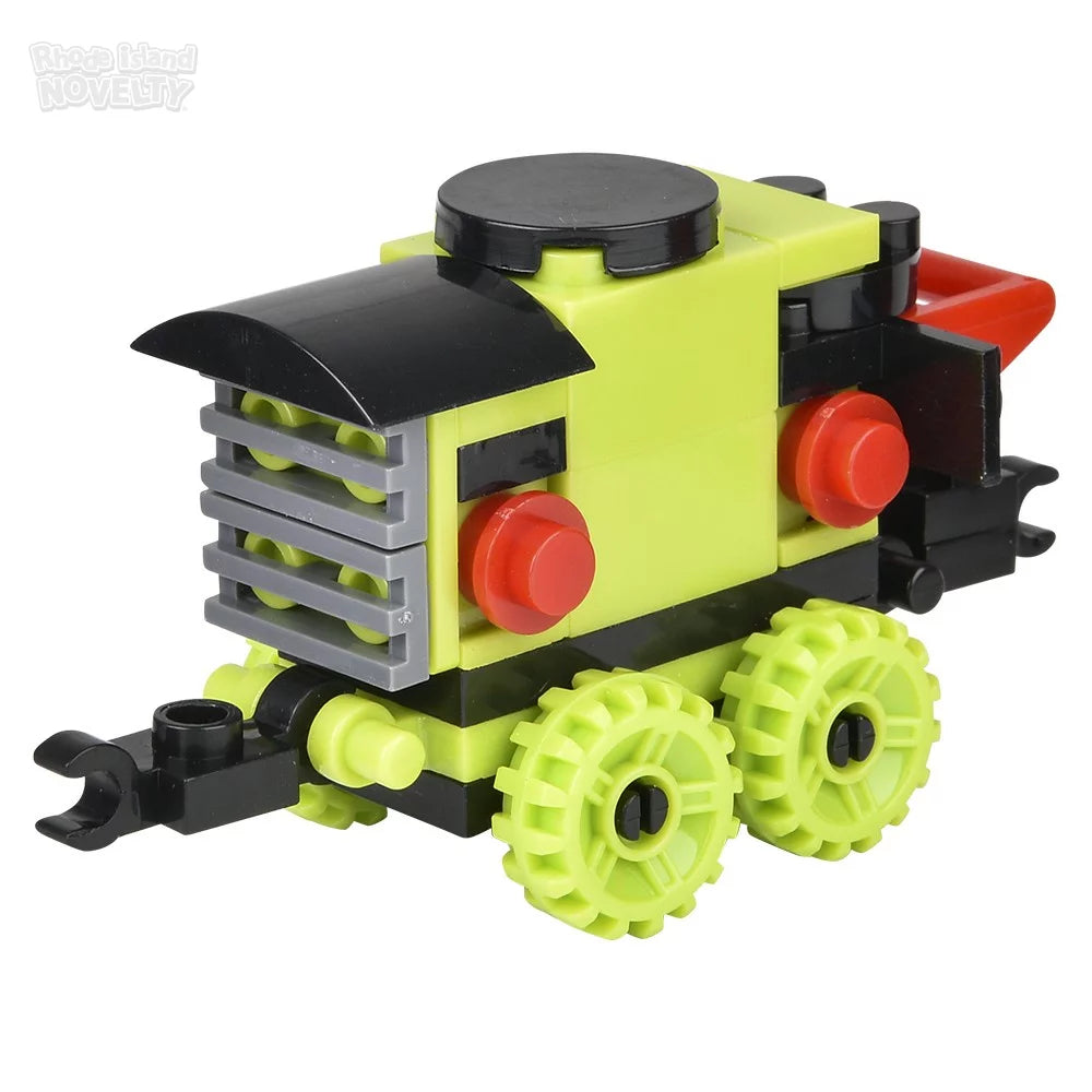 The Toy Network-3" Building Block Trains in Mystery Egg-VE-BBTRA-Legacy Toys